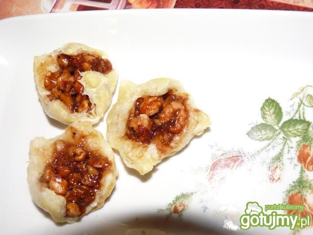 Orzechowo-miodowe ciasteczka francuskie