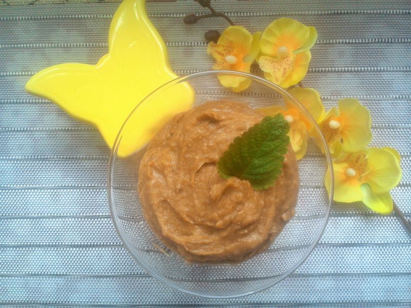 Orzechowy kajmak daktylowy Orzechowy kajmak daktylowy