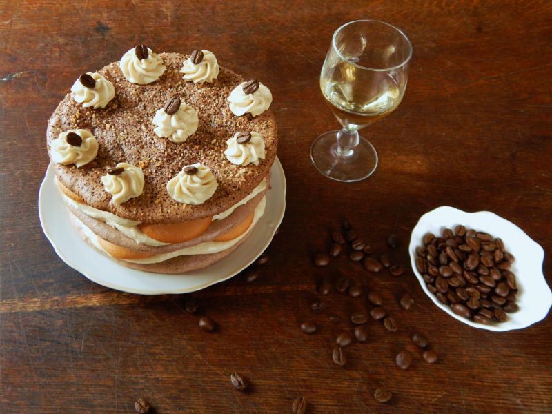 Orzechowy torcik Mocca