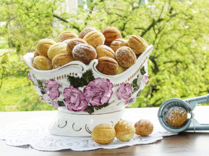 Orzeszki z nadzieniem kokosowym 