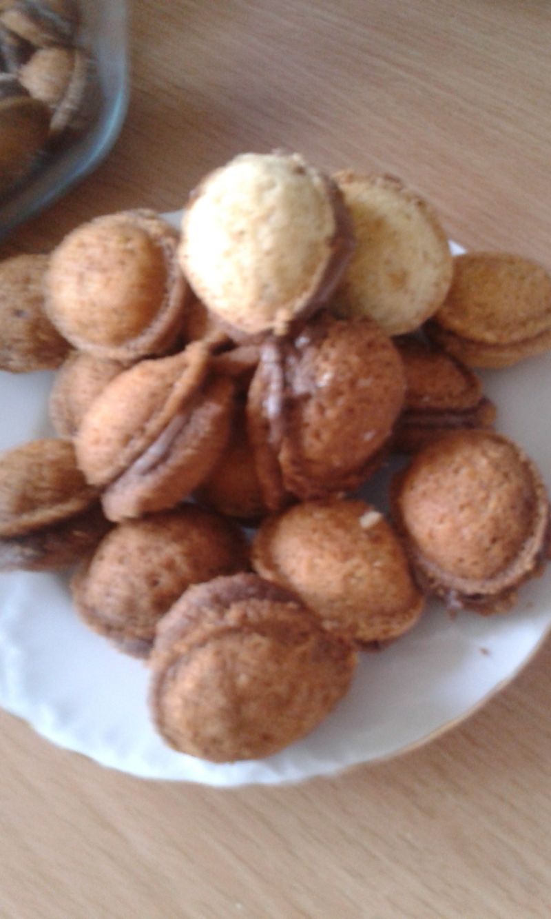Orzeszkowe ciasteczka Orzeszkowe ciasteczka