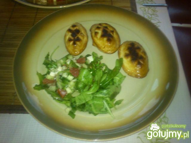 Oscypki z patelni z żurawiną