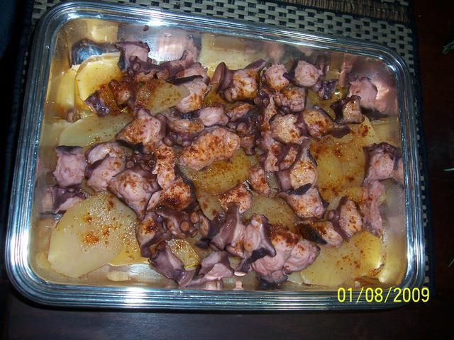 Osmiornica z ziemniakami.