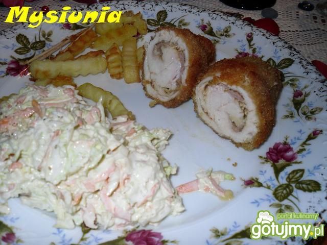 Ostre roladki z piersi z kurczaka Ostre roladki z piersi z kurczaka