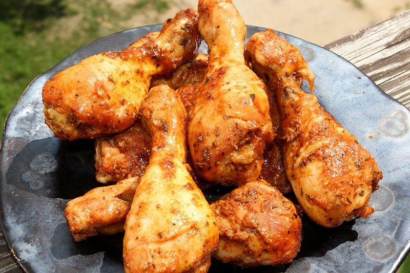 Ostre udka kurczaka w marynacie jogurtowo-miodowej Ostre udka kurczaka w marynacie jogurtowo-miodowej