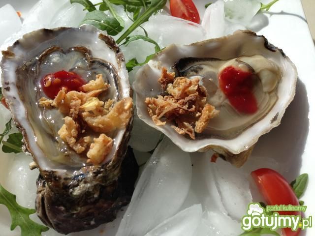 Ostrygi na ostro jako miłosny afrodyzja