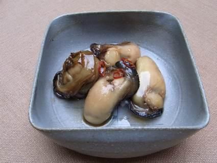 Ostrygi tsukudani Ostrygi tsukudani