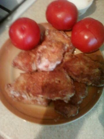 Oszukane schabowe z wędzonej szynki