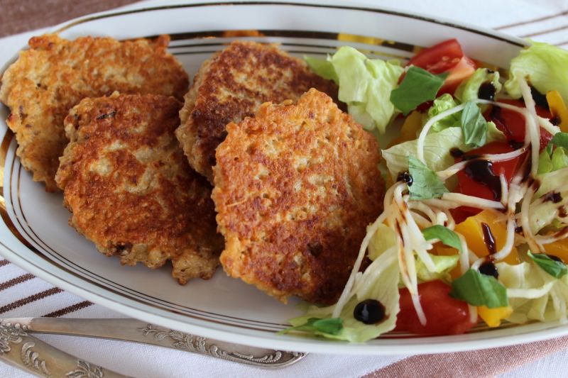 Otrębowe placki na maślance Otrębowe placki na maślance