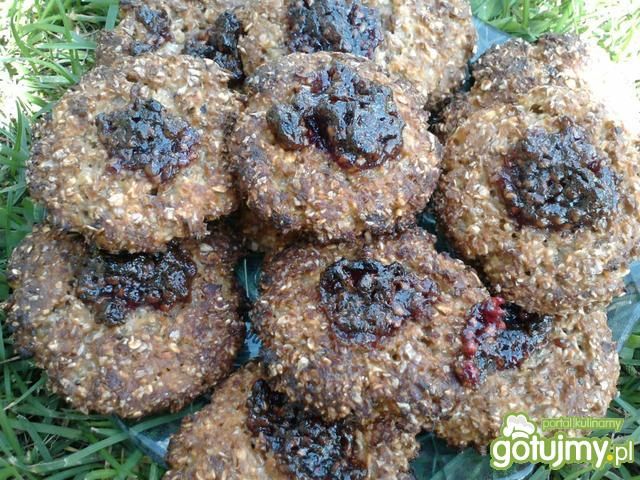 Otrębuski z dżemem