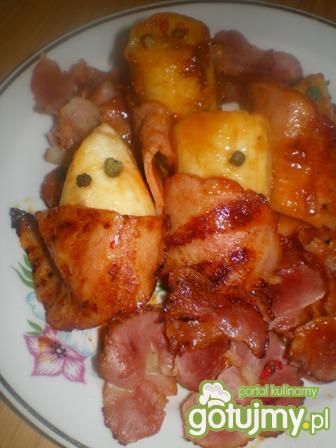 Owijane banany grillowane Owijane banany grillowane