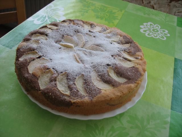 Owoce ciasto na oleju Owoce ciasto na oleju