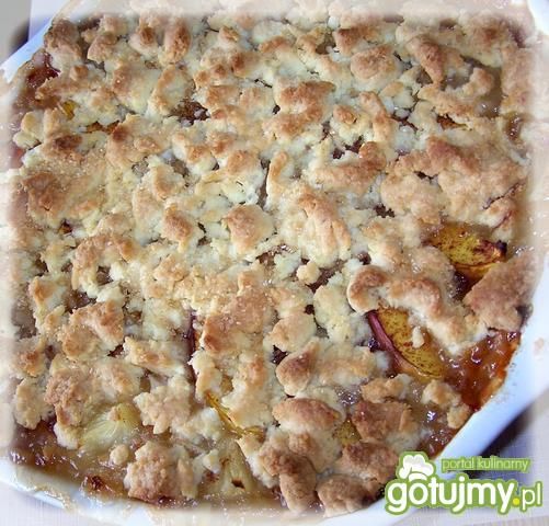 Owoce pod kruszonką. Owoce pod kruszonką.