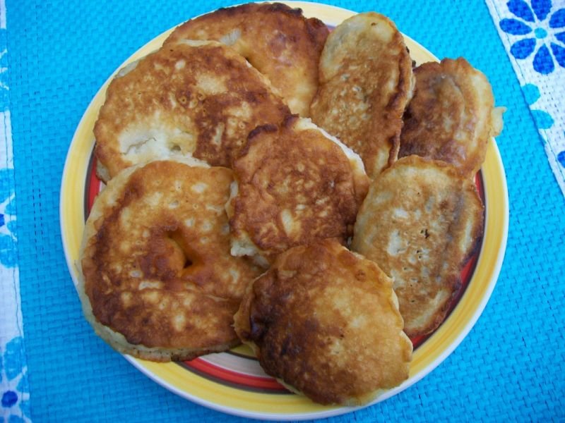 Owoce w cieście kokosowym