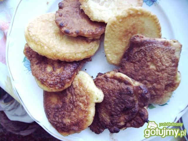 Owoce w cieście kokosowym Owoce w cieście kokosowym