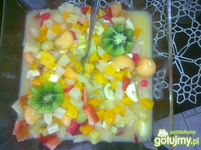 Owocowa sałatka dla dorosłych :)