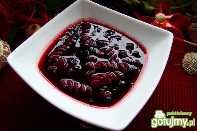 Owocowa zupka z borówek 