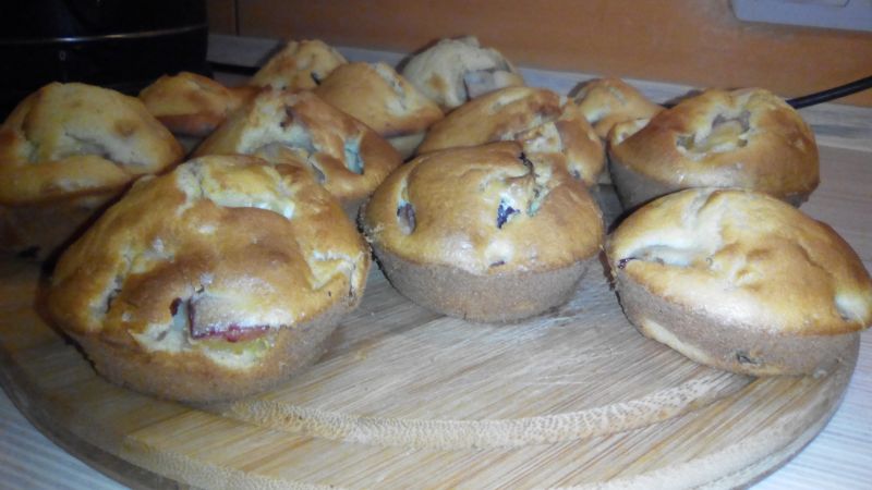 Owocowe muffiny na II śniadanie