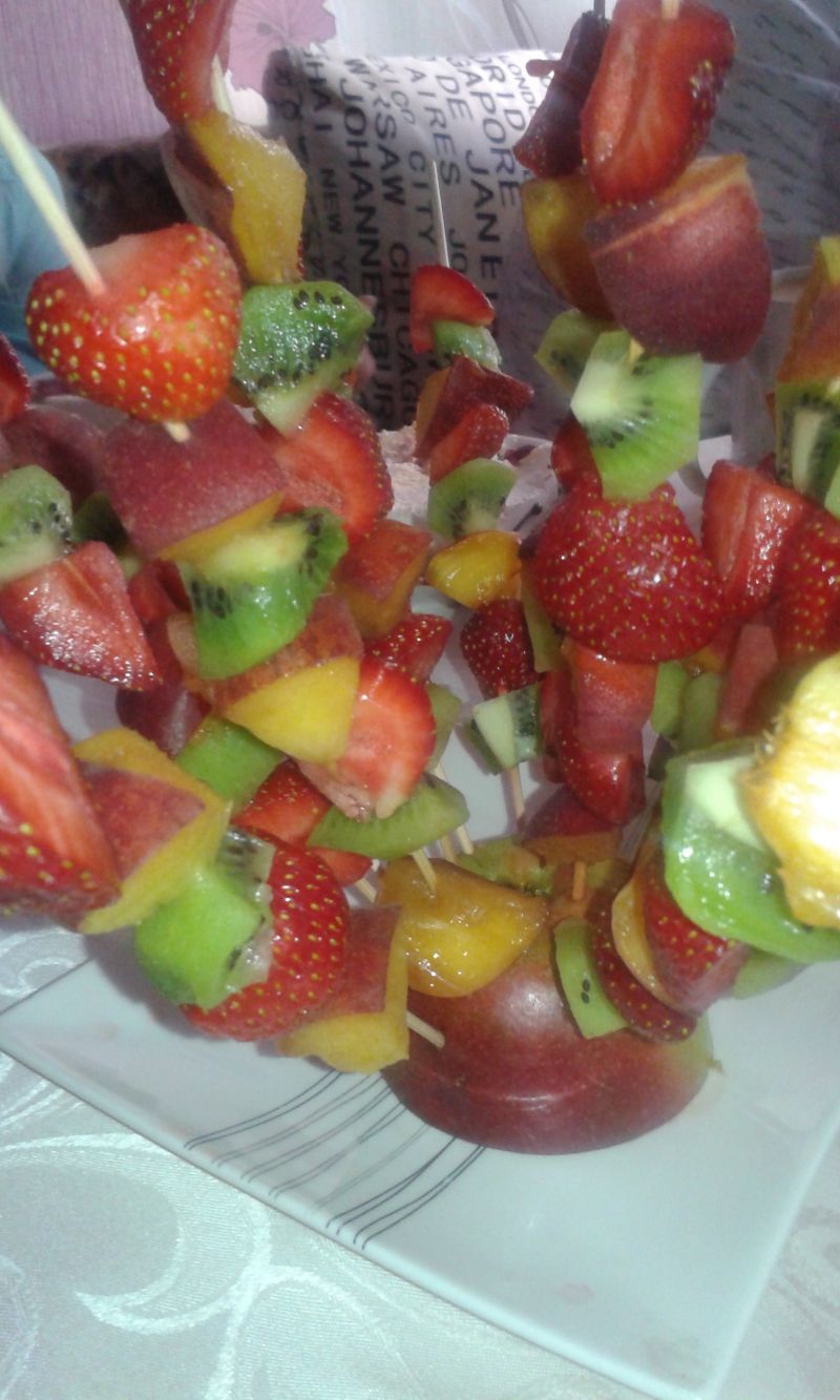 Owocowe szaszłyki