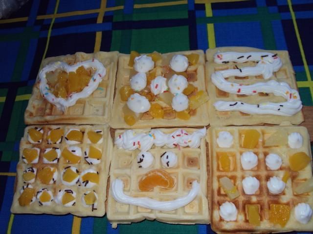 Owocowo Śmietanowe Gofry Owocowo Śmietanowe Gofry