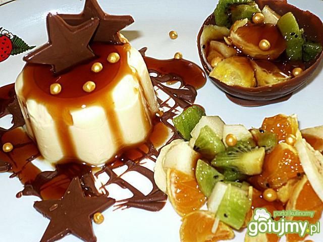 Owocowy creme Caramel  Owocowy creme Caramel