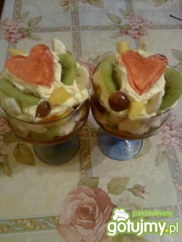Owocowy deser dla Bartka