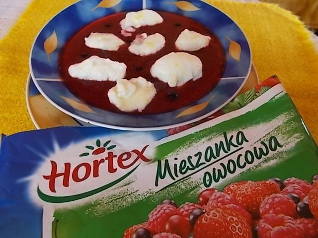 Owocowy jedwab z chmurką