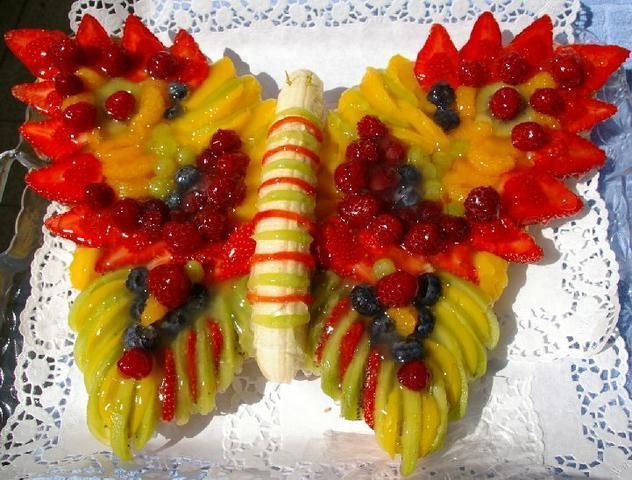 Owocowy motylek  Owocowy motylek