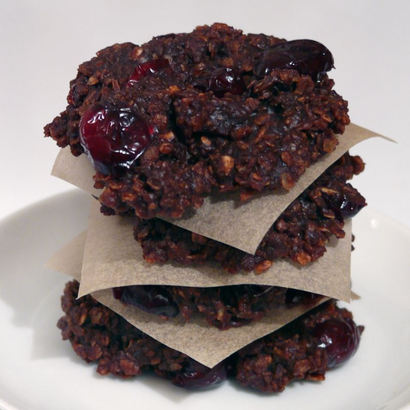 Owsiaczki czekoladowo-żurawinowe Owsiaczki czekoladowo-żurawinowe