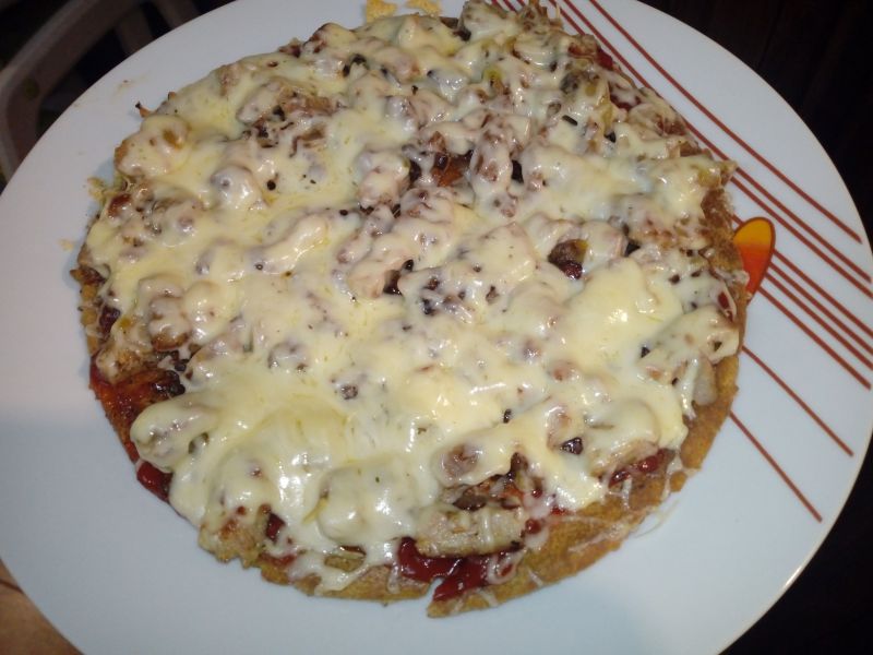 Owsiana pizza z patelni Owsiana pizza z patelni