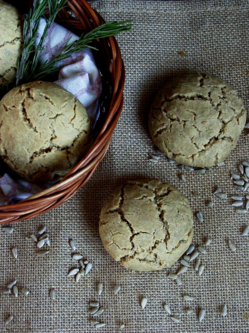 Owsiane bułeczki bezglutenowe Owsiane bułeczki bezglutenowe
