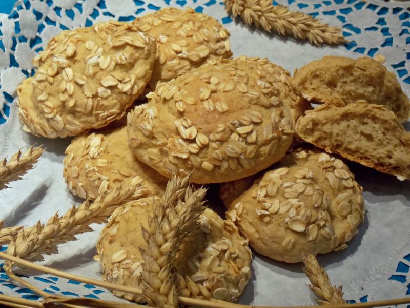 Owsiane bułeczki z ziemniakami