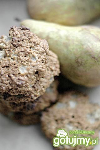 Owsiane ciasteczka gruszkowo-klonowe