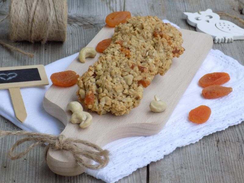 Owsiane ciasteczka z bakaliami