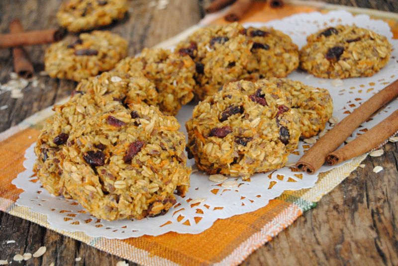 Owsiane ciasteczka z marchwią Owsiane ciasteczka z marchwią