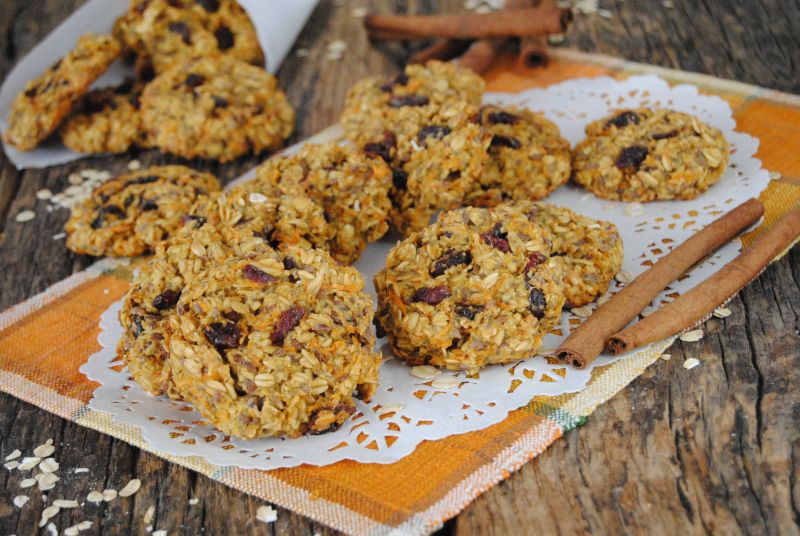 Owsiane ciasteczka z marchwią Owsiane ciasteczka z marchwią