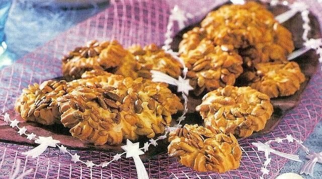 Owsiane ciasteczka z pestkami dyni Owsiane ciasteczka z pestkami dyni