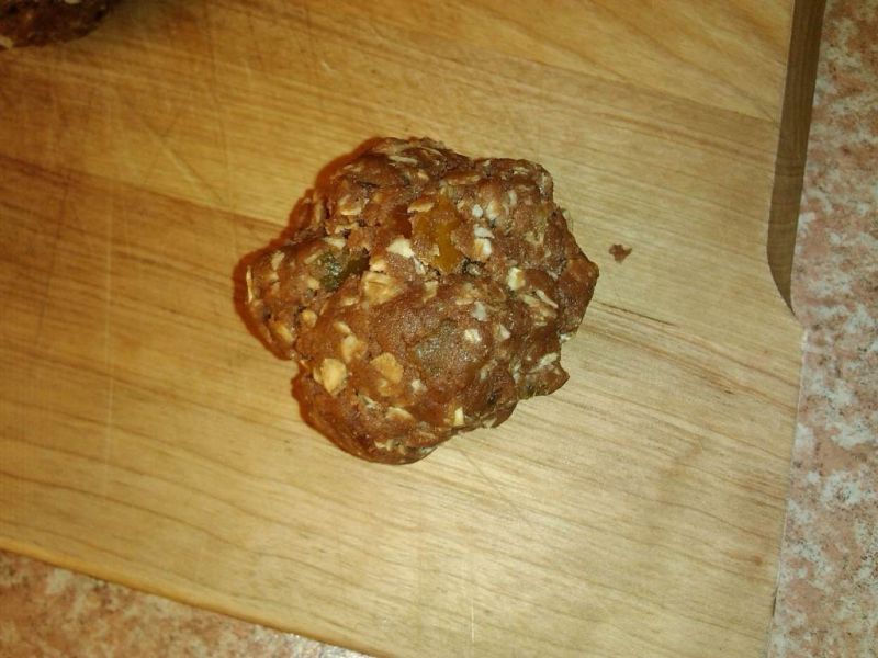 Owsiane kakaowe ciasteczka ze skórką pomarańczową 