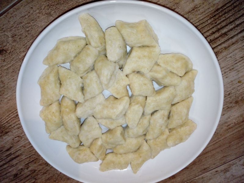 Owsiane kluseczki z białego sera Owsiane kluseczki z białego sera