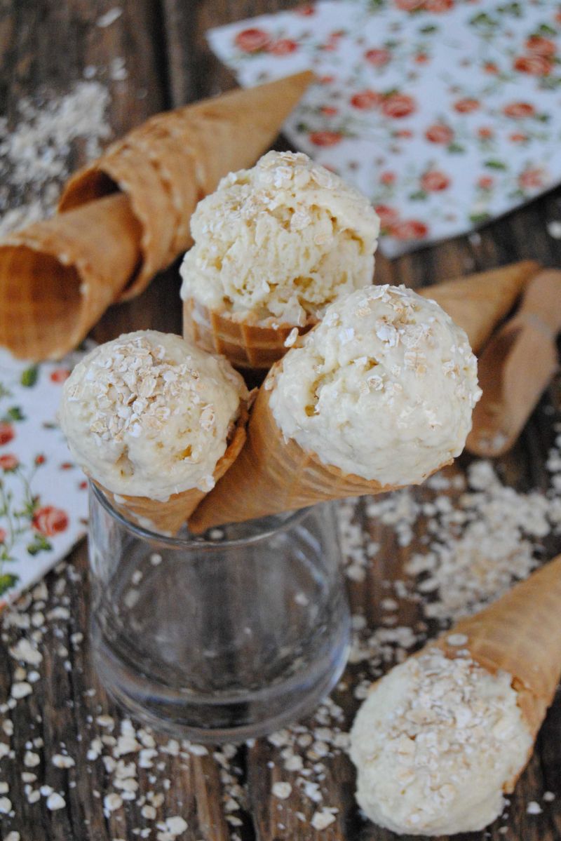 Owsiane lody dla ochłody