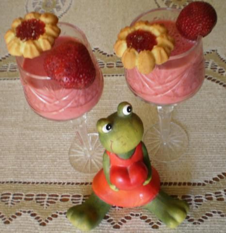 Owsiane mleko o smaku truskawkowym : Owsiane mleko o smaku truskawkowym :