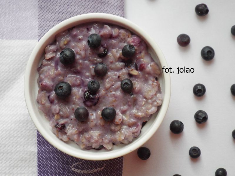 Owsianka jagodowa Owsianka jagodowa