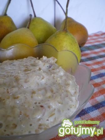 Owsianka z gruszką Owsianka z gruszką