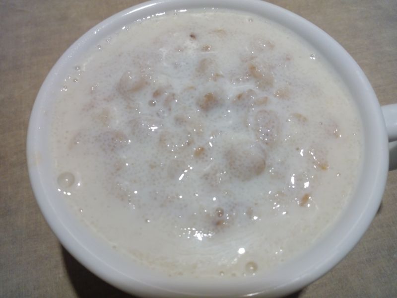 Owsianka z kaszką na mleku