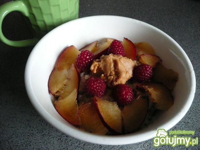 Owsianka z malinami wg Elfi