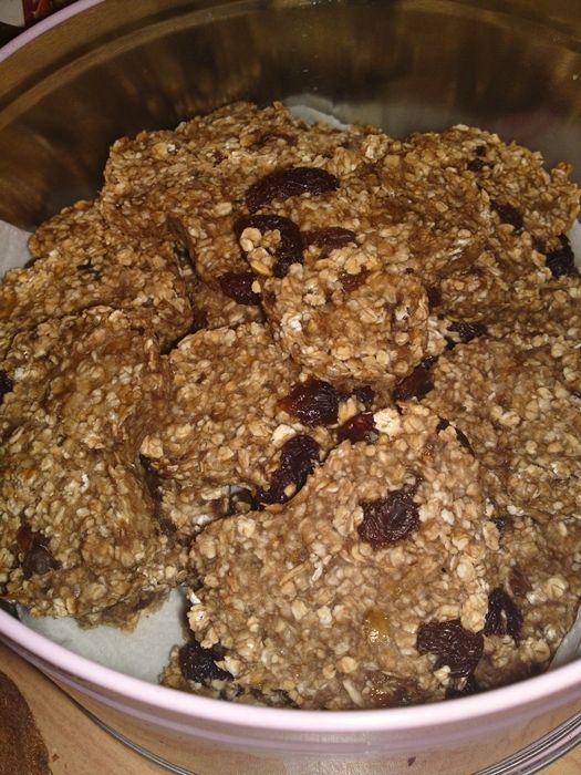 Owsiano bananowe ciasteczka