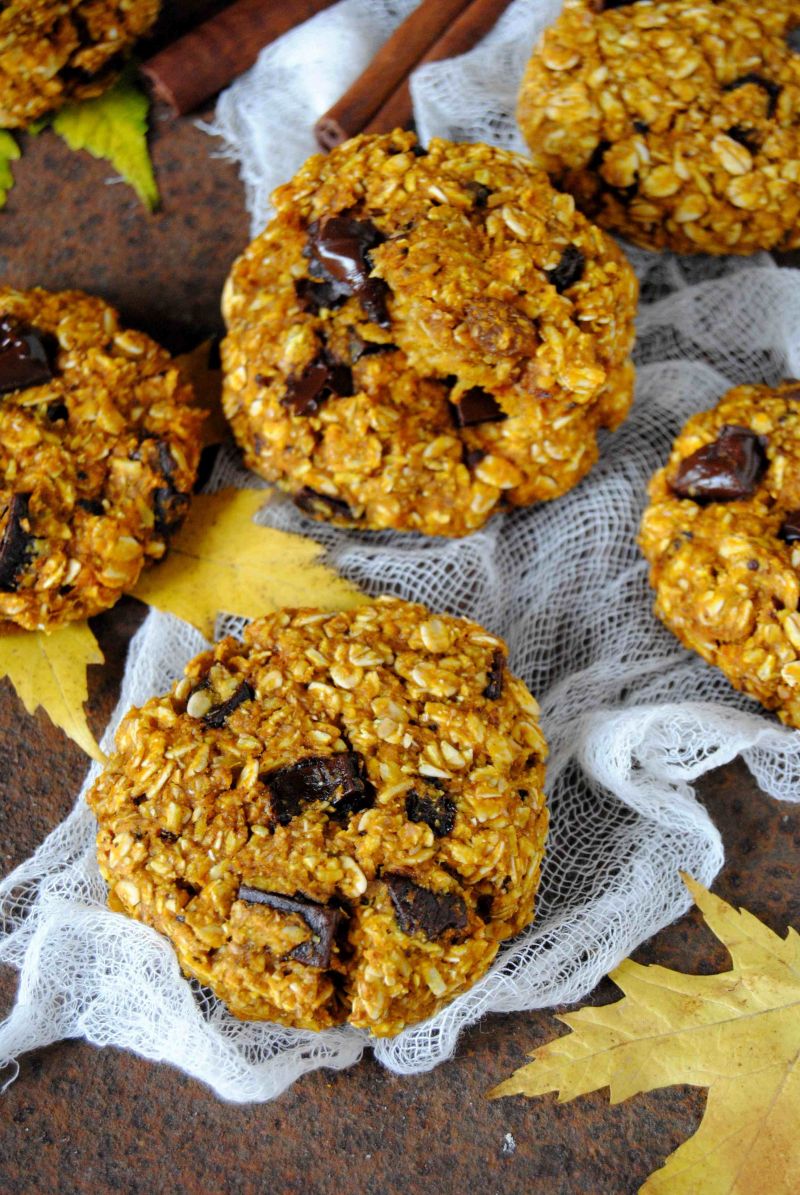 Owsiano- dyniowe ciasteczka