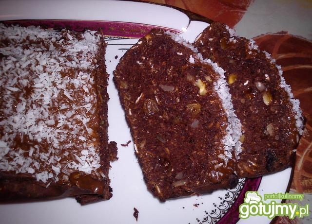 Owsiany piernik bez jaj na oleju