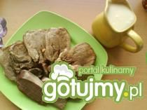 Ozorek wołowy w sosie chrzanowym