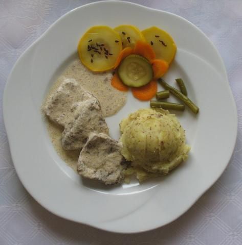 Ozory po cesarsku w sosie sardelowym